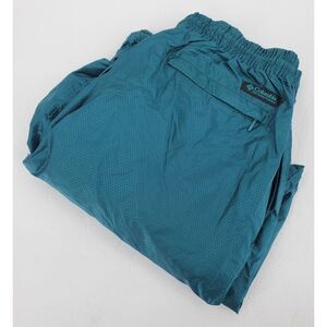 Columbia Sportswear Wind Packable Pull On Pants Green Men's Medium Vintage